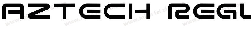 Aztech Regular字体转换